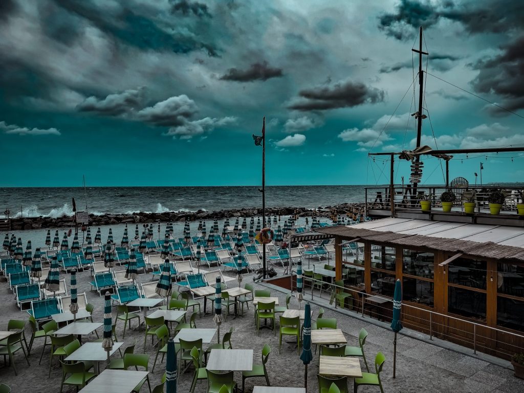 Temporale estivo a mare Loano foto by Sergio Pinto
