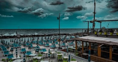 Temporale estivo a mare Loano foto by Sergio Pinto