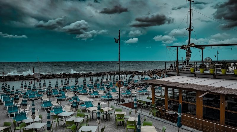 Temporale estivo a mare Loano foto by Sergio Pinto