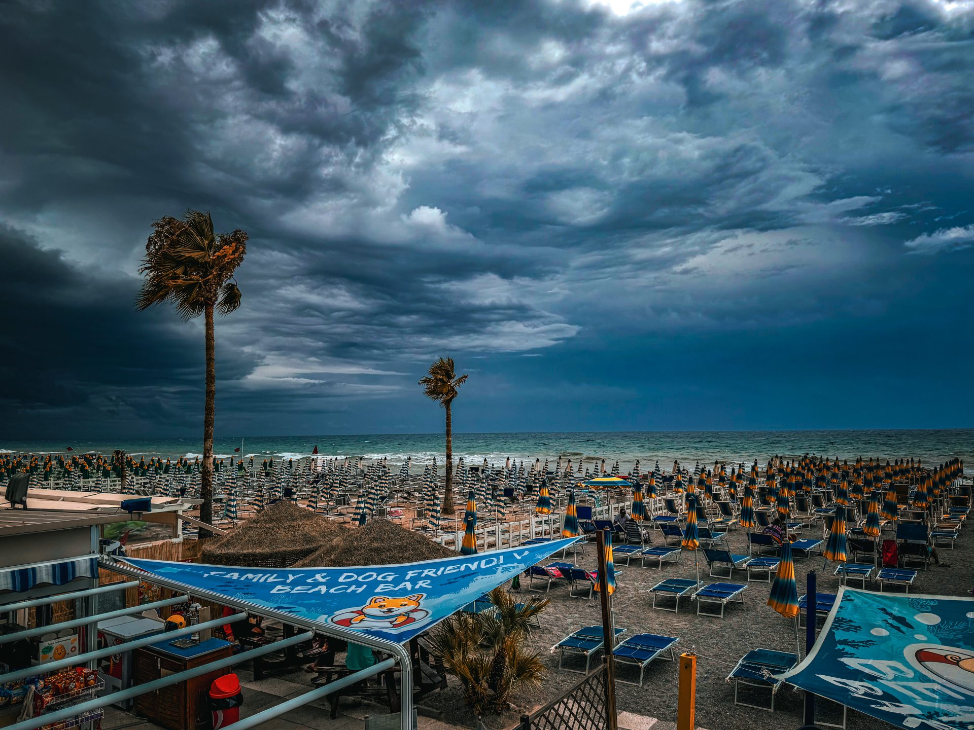 Il temporale estivo a mare Loano foto by sergio pinto saiaku 3