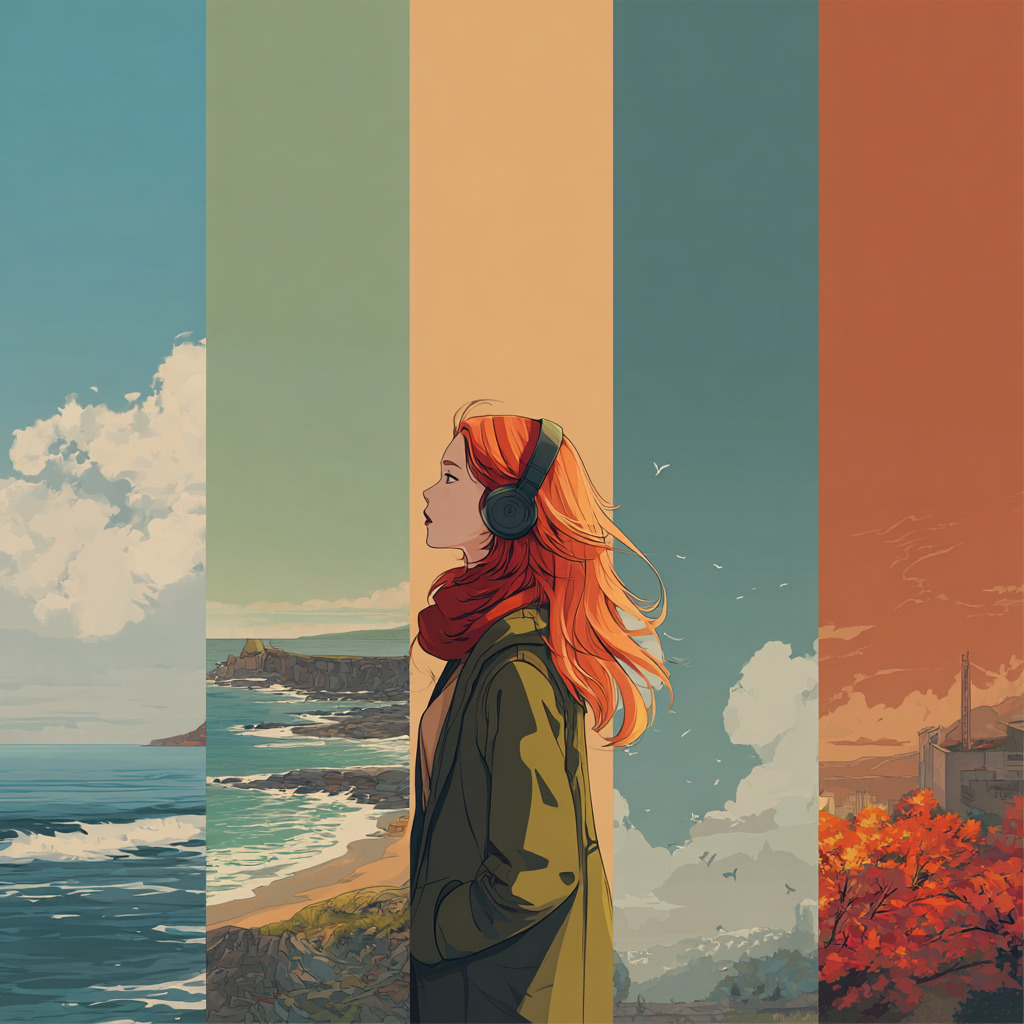 kisetsu lofi hip hop saiaku nuovo disco stagioni artwork